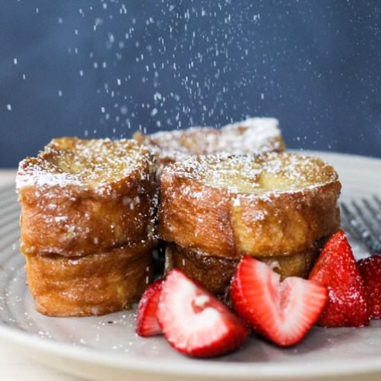 Creme Brulee French Toast - Recipe photo by theculinarycompass