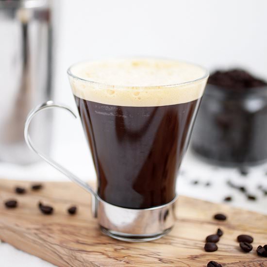 Caffe Shakerato - Recipe photo by The Merrythought