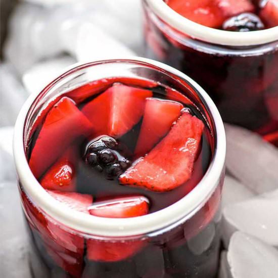 Blackbeard Berry Sangria - Recipe photo by homemadehooplah