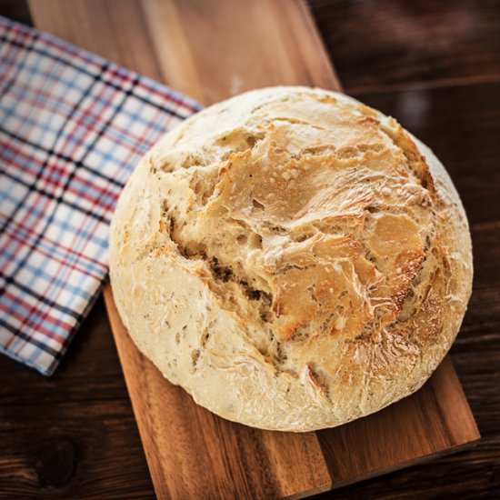 Grilled rosemary bread - Recipe photo by cookingcatrin