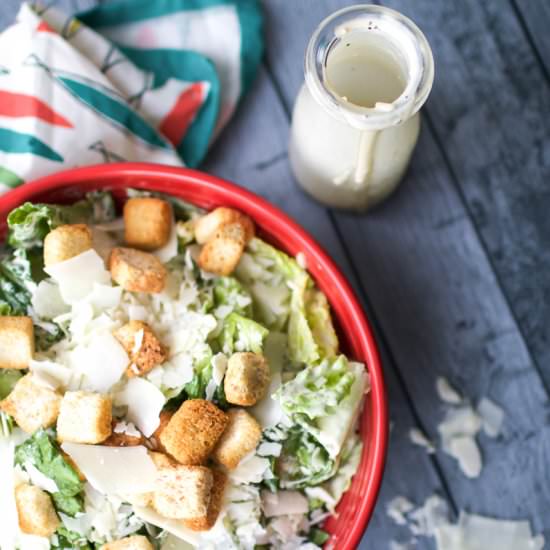 No Yolk Cesar Dressing - Recipe photo by OhSoDelicioso