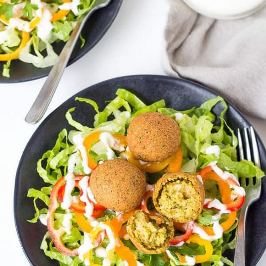 Falafel Salad - Recipe photo by Shineshka