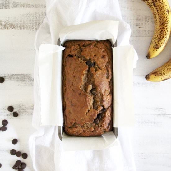 Chocolate Chip Banana Bread - Recipe photo by emmaslittlekitchen