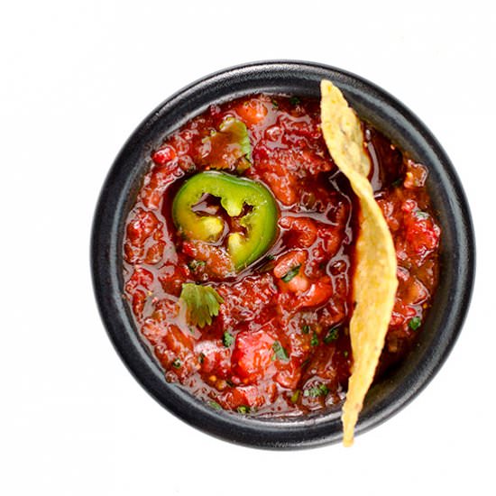 Strawberry-Chipotle Salsa - Recipe photo by kitchenriffs