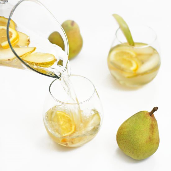 Citrus Pear White Wine Sangria - Recipe photo by If You Give A Blonde A Kitchen