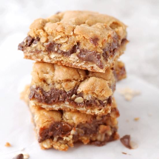 Oatmeal Fudge Bars - Recipe photo by foodlovinfamily