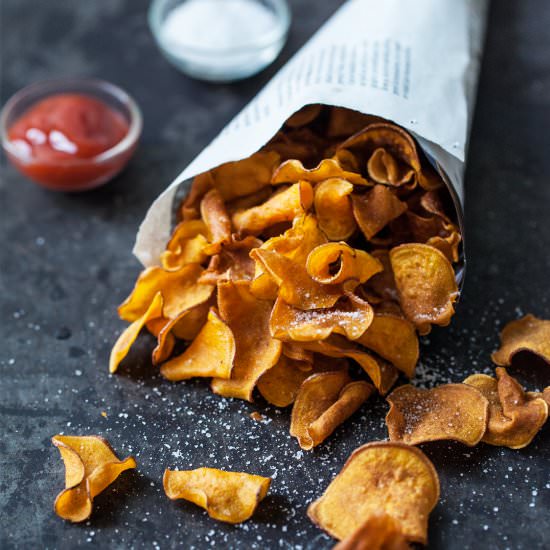 Sweet Potato Chips - Recipe photo by jernejkitchen