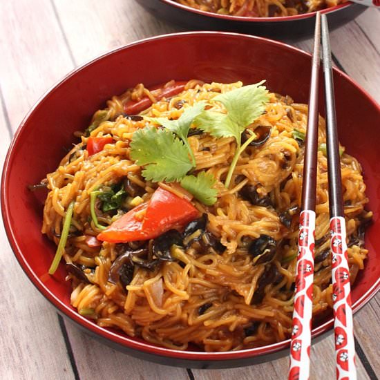 Rice Noodles in Sweet Soy Sauce - Recipe photo by dailycookingquest