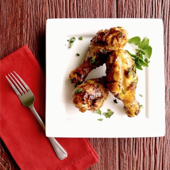 Lemonade Grilled Chicken legs - Recipe photo by thegardeningcook