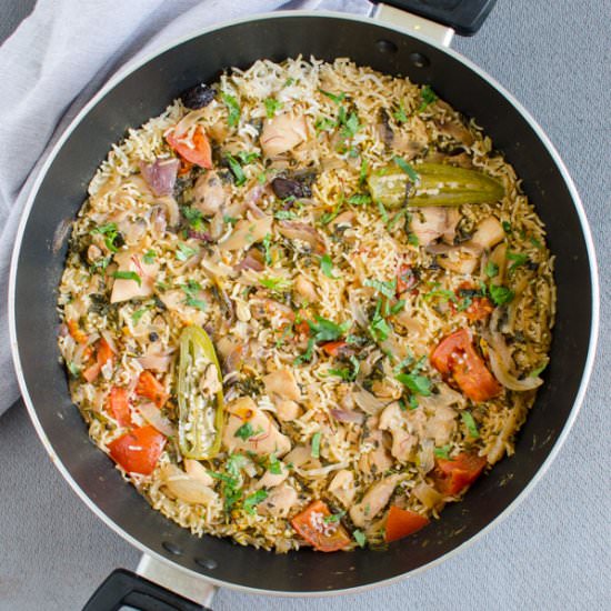 One Pot Chicken Biryani - Recipe photo by watchwhatueat