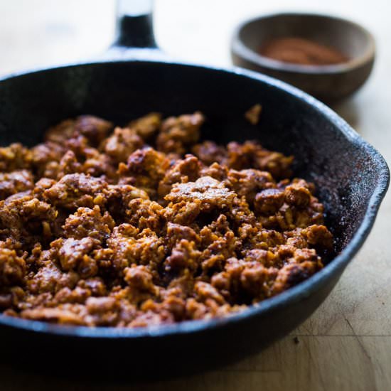 Turkey Chorizo - Recipe photo by Feasting at Home