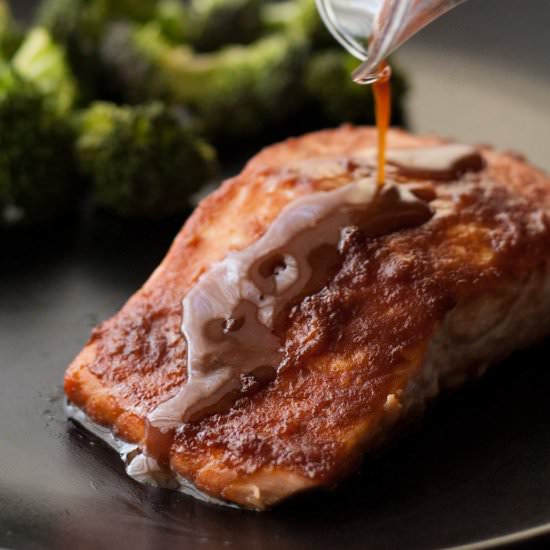 Lemon Miso Salmon - Recipe photo by strawmarysmith