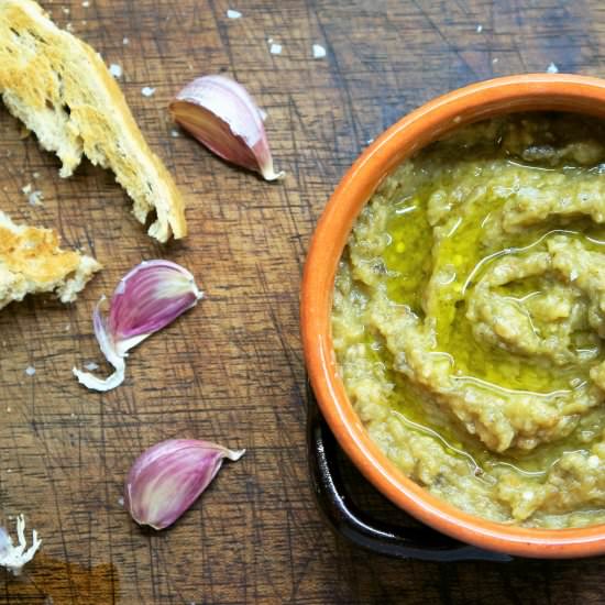 Melitzanosalata; Greek Eggplant Dip - Recipe photo by theocooks