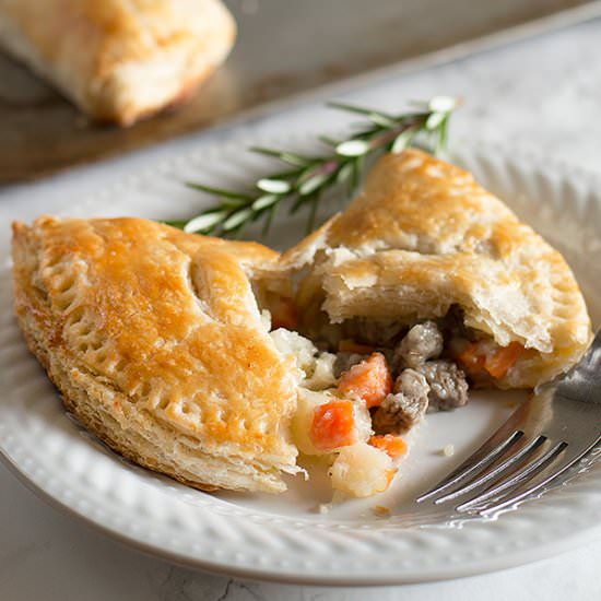 Easy Beef Pasties - Recipe photo by BakingMischief