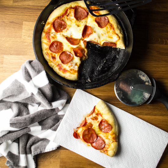 Pizza Skillet - Recipe photo by Chattavore