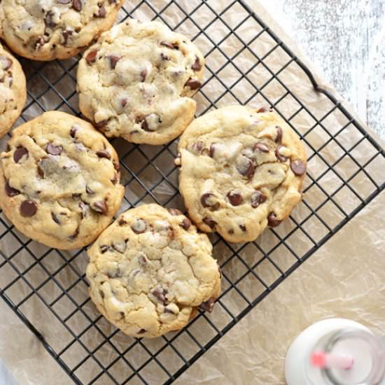 Big Fat Chewy Chocolate Chip Cookie - Recipe photo by TheCakeChica
