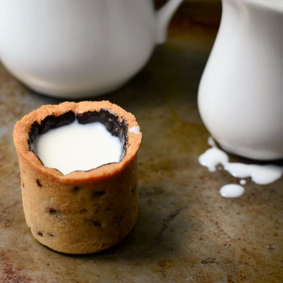 Chocolate Chip Cookie Cups - Recipe photo by ButterYum