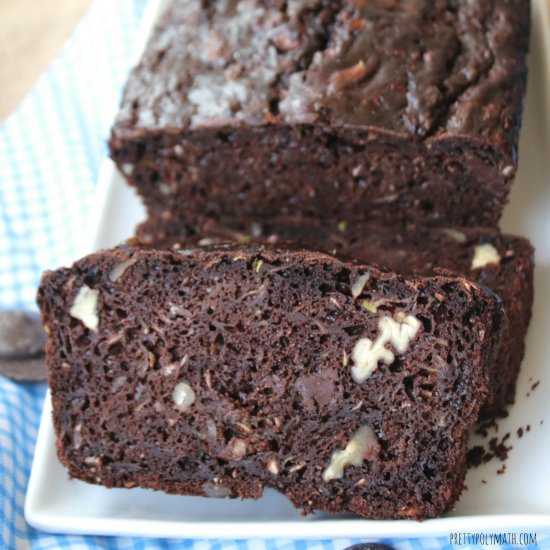 Double Chocolate Zucchini Bread - Recipe photo by milkandcardamom