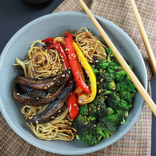 Spicy Ramen Vegetable Stir-Fry - Recipe photo by Thewholeserving