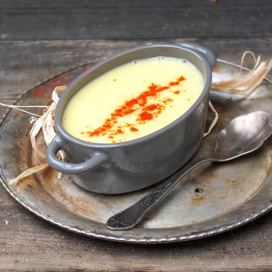 creamy corn soup - Recipe photo by Smakolyki Alergika