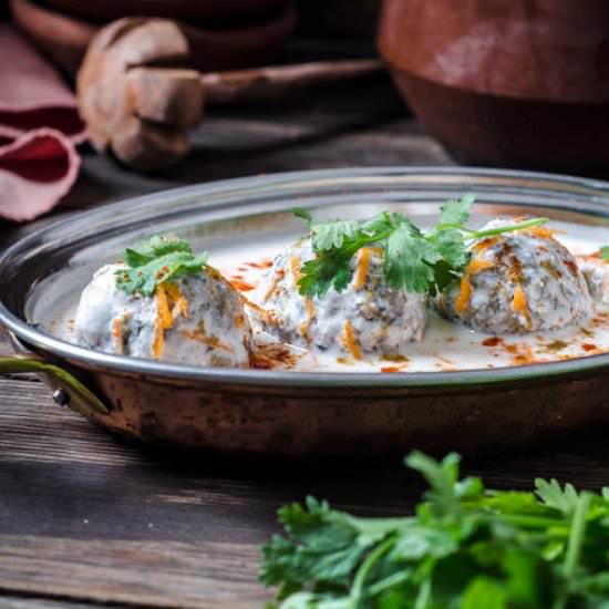 Stuffed Dahi Vada - Recipe photo by PT