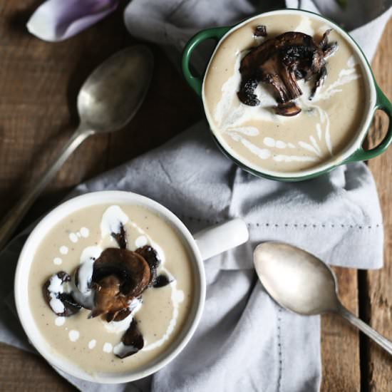 Belgian endive soup - Recipe photo by ImmigrantsTable