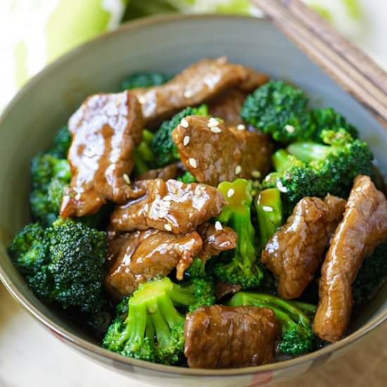 Broccoli Beef - Recipe photo by rasamalaysia