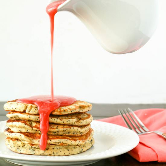 Lemon Poppyseed Pancakes - Recipe photo by wrightfamilytable