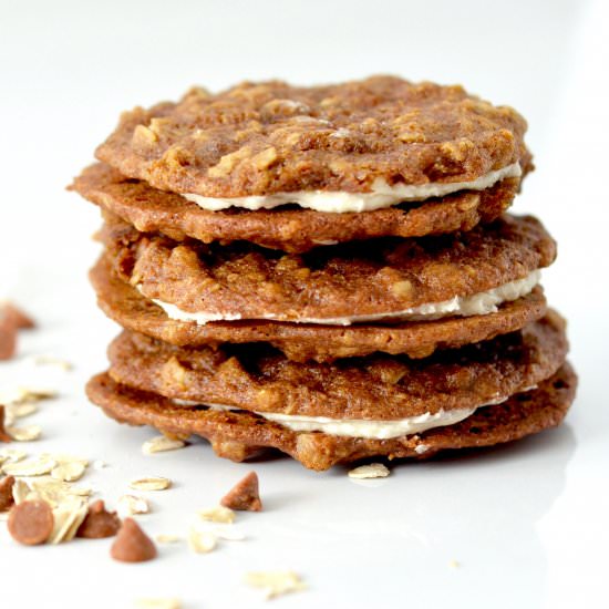Homemade Oatmeal Cream Pies - Recipe photo by JoyFoodSunshine