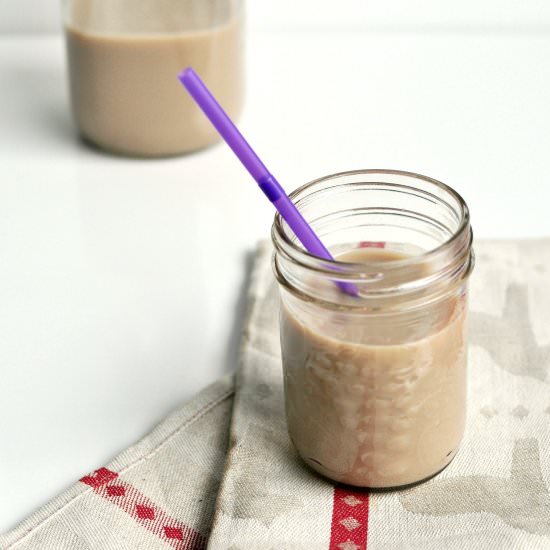 Black Sesame and Almond Milky Tea - Recipe photo by mysecondbreakfast