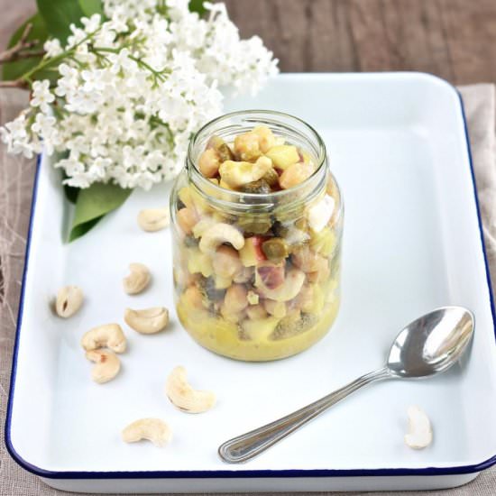 Vegan Chickpea Curry Salad - Recipe photo by Raspberrysue
