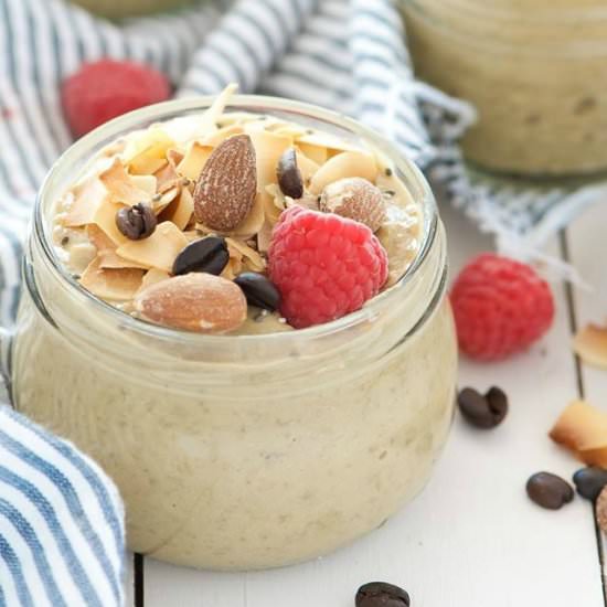 Almond, Coconut & Vanilla Oats - Recipe photo by withsaltandwit