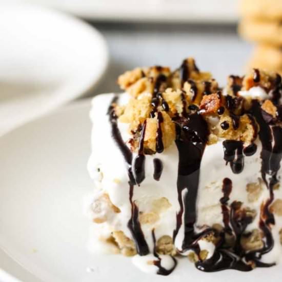 Cookie Dough Ice Cream Bars - Recipe photo by thisgrandmaisfun