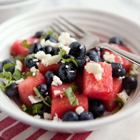 Red, White, and Blue Salad - Recipe photo by kitchen serendipity