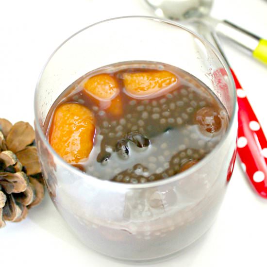 Black bean sweet soup - Recipe photo by Miamivores