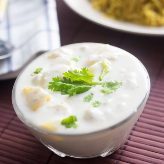 Aloo Raita - Recipe photo by Akila