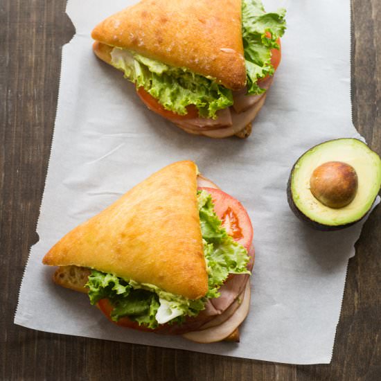 The Ultimate Ham & Turkey Sandwich - Recipe photo by thegirlonbloor
