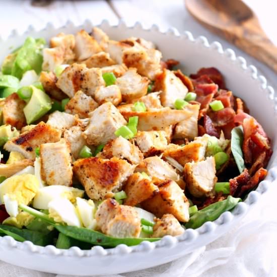 Paleo Chicken Cobb Salad - Recipe photo by paleorunningmomma
