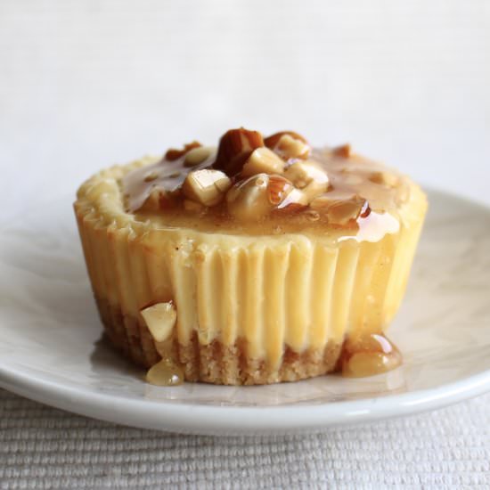 Honey Almond Gouda Cheesecake - Recipe photo by ai made it for you