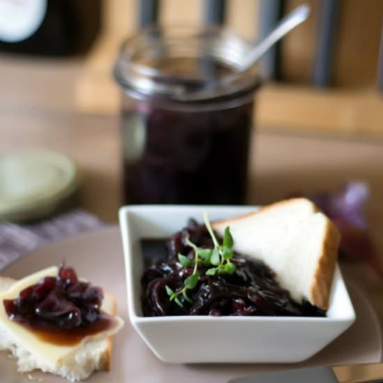 Red Onion Jam - Recipe photo by insaneinthekitchen