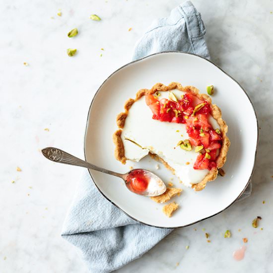 Strawberry Tartelettes - Recipe photo by servingdumplings