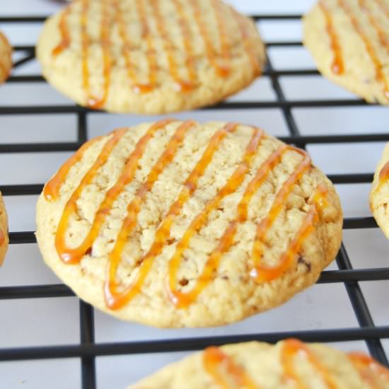 Caramel Macchiato Cookies - Recipe photo by WillBakeforBooks