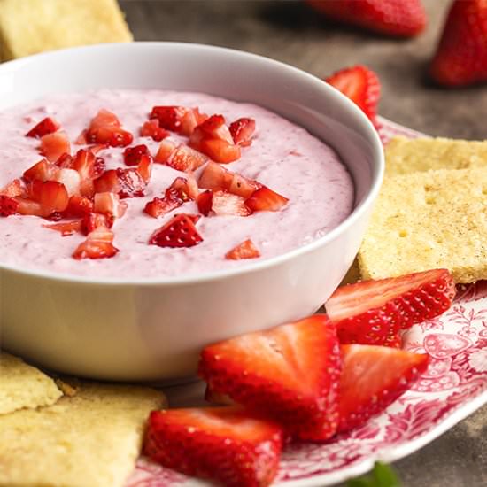 Strawberry Shortcake Dip - Recipe photo by justalittlebitofbacon