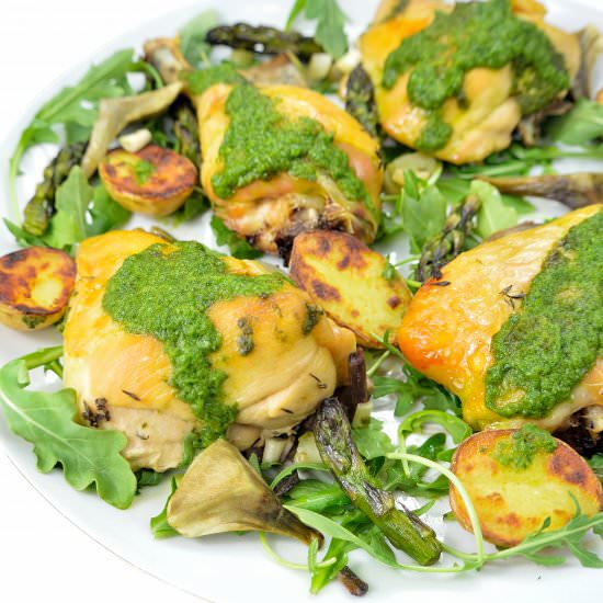 Spring Chicken - Recipe photo by IAteTheWholeThing