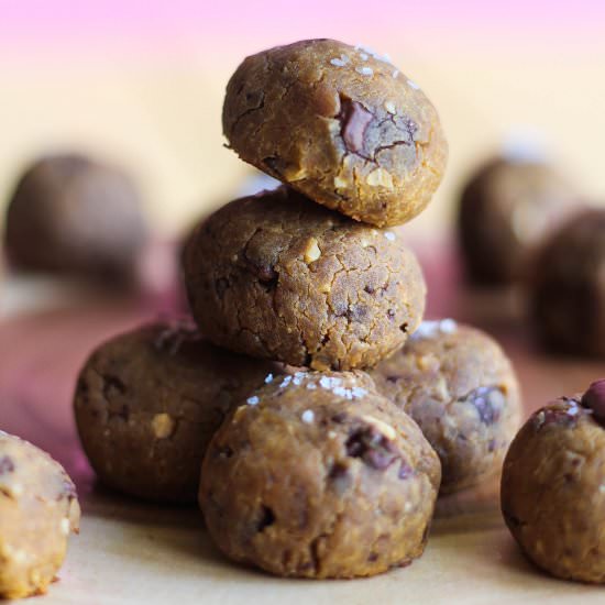 Chocolate PB Protein Cookies - Recipe photo by TheBlissfulBalance