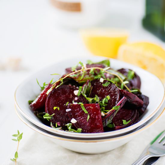 Mediterranean Beet Salad - Recipe photo by foodsmartmom