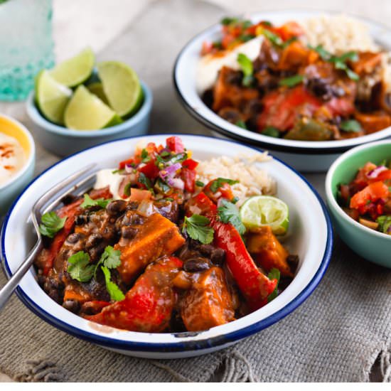 Roasted Vegetable Feijoada - Recipe photo by Fuss Free Flavours
