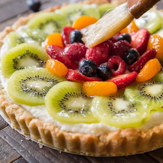 Fruit Tart - Recipe photo by sallysbakingaddiction
