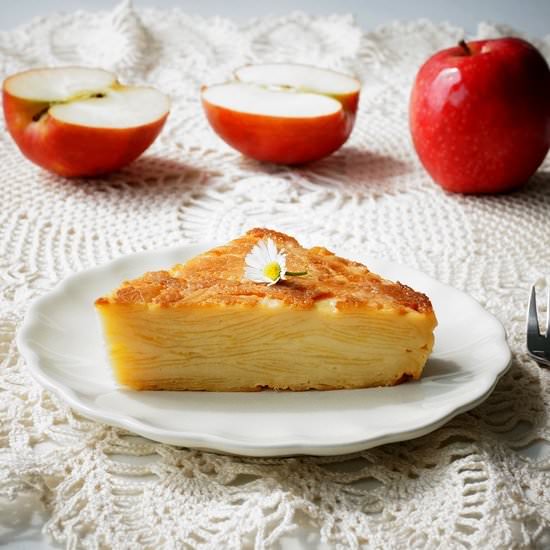 Invisible Apple Cake - Recipe photo by lacuisinedesimona