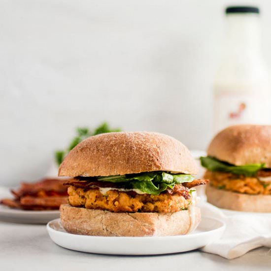 Simple Salmon Burgers - Recipe photo by lifeasastrawberry